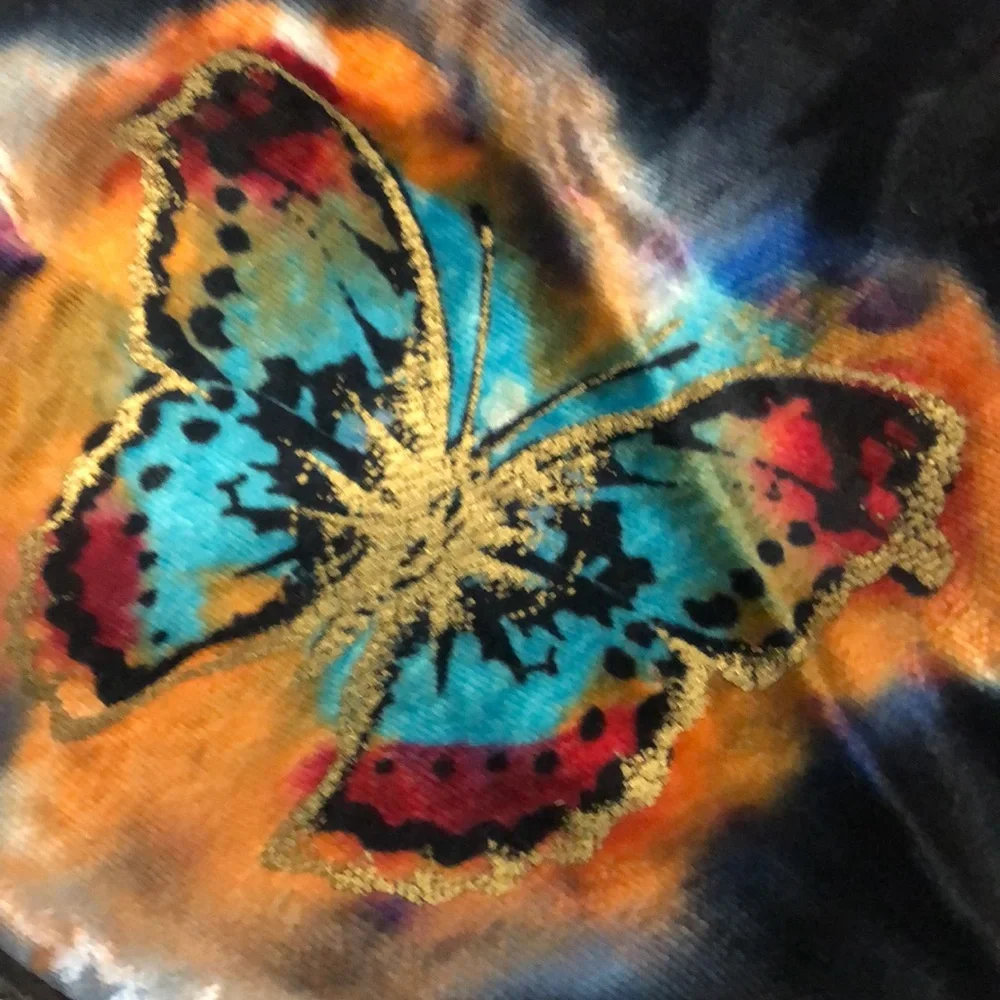 Rare Vtg hand painted by‎ Anna Steiner made in England 8” coin style purse